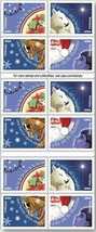 Christmas Carols Book of 20  -  Stamps Scott 5250b - $17.95