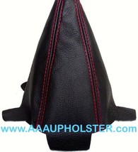 Manual Stick Shift Boot new Real Leather Red Stitch For 2001-05 Honda Civic SI - £13.88 GBP