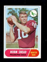 1968 Topps #110 Norm Snead Vgex Eagles *X93595 - £2.73 GBP