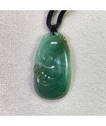 Green Natural Ruyi Jade Pendant | Genuine Type A Jadeite Pendant | Hancr... - $2,741.06 CAD