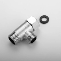 Rewee Bidet Connector, Solid Brass T-Adapter, 3-Way Tee Connector For, T Valve - £24.38 GBP