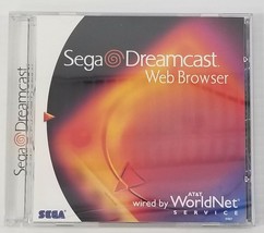 N) Sega Dreamcast Web Browser AT&amp;T Worldnet Service Video Game CD - $4.94