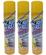3 X Scrub Free Oven Cleaner Heavy Duty &amp; Fume Free Cuts Through Baked On... - $21.77
