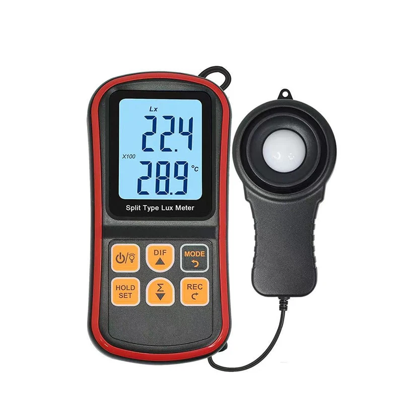 Portable accurate ultrasonic thickness gauge lcd backlight handheld light meter thumb200