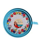 Pioneer Woman Birthday Floral Round Container Tin Plastic 6.75 X 2.56-in... - $203.08 MXN