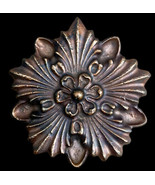 Hellenistic Rosette Rosetta Symbol Stone plaque Tile in Bronze Finish - $365.15 MXN