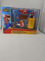 Nintendo Super Mario Sparkling Waters Diorama Set - New in Box, By Jakks - £13.52 GBP