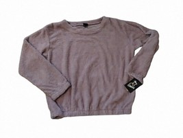 New With Tags Women&#39;s Lavender Pullover Fleece Sweater Art Class - $8.91