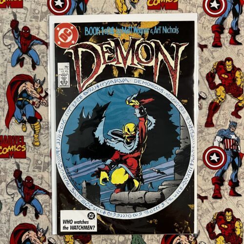 The Demon #1-4 Complete Mini Series 1987 DC Comics 1 2 3 4 Etrigan the Demon - $16.00