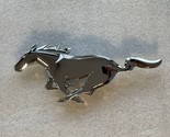 7.5&quot; chrome pony galloping horse grill emblem for Ford Mustang. Light Blem - $11.69