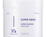 Missha Super Aqua Ultra Hyalon Toner Pads 90 sheets, 1EA - £29.71 GBP