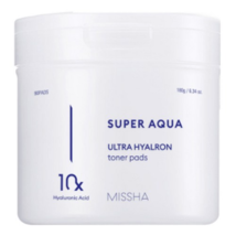 Missha Super Aqua Ultra Hyalon Toner Pads 90 sheets, 1EA - £29.02 GBP