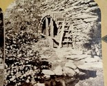 Old Mill at Betws-y-Coed North Wales England Stereoview Photograph H Series - $11.54