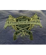 Colt 45 Crossed Pistols Don&#39;t Mess with Second 2nd Amendment Purple XL T... - $29.65