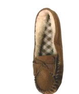 Womens Secret Treasures Tan Suede Moccasin Slipper Shoe Size 9-10 Brown ... - $18.33 CAD