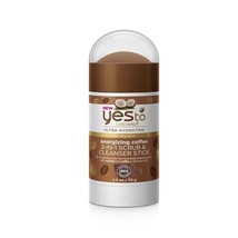 Yes To Coconut Coffee 2-In-1 Scrub &amp; Cleanser Stick,Exfoliating Formula 2.5 FlOz - £9.39 GBP