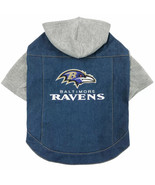 Pets First Baltimore Ravens Denim Hoodie for Dogs, Medium - €25,63 EUR