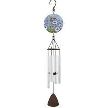 Hummingbird Bright Flight Wind Chime Outdoor Garden Windchimes 27 Inches... - $44.53