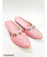 flip flop punjabi jutti khussa shoes indian shoes bridal shoes Mojari juti - $406.17 MXN