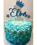Smash Cake  w/ Name Cake Topper || Birthday Cake Topper - $8.00