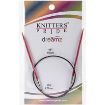 Knitter&#39;s Pride-Dreamz Fixed Circular Needles 16&quot;-Size 2/2.75mm - £22.12 GBP