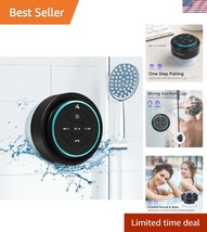 Compact 5W Waterproof Shower Speaker with Bluetooth – Perfect Gift for All - $34.00