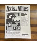 1986 Axis and Allies Game Play Manual - Vintage Milton Bradley 2nd Editi... - $385.15 MXN