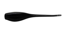 Bobby Garland Swimming Pan Minnow Soft Bait, 2&quot; Long, Black, Pack of 5 - $2.95