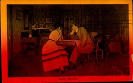 Postcard 1911 Third Degree! Upset Couple Lovers Quarrel Red Tinted Postcard BK50 - £4.74 GBP