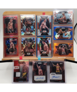 Lot of 12 UFC CHASE CARDS Panini Prizm AUTOGRAPH Chandler Andrade Rua Di... - £46.00 GBP