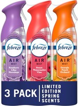 Febreze Air Mist Odor-Fighting Air Freshener Mixed Scent, Southern Lilac Morning - £23.97 GBP