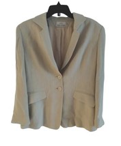 Marisa Minicucci Viscose/ Poly Jacket Blazer Double Button Padded Lined ... - £46.77 GBP