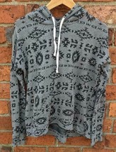 Women&#39;s Hollister Gray Light Weight Hoody Sweater Extra Small/Small  XS/S - $55.43 MXN