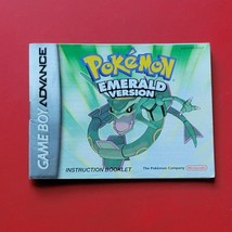 Pokemon Emerald Instruction Booklet Game Boy Advance Manual - No Game - £58.73 GBP