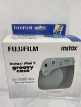 Fujifilm Instax Mini 9 Groovy Case Smokey White Wrist Strap Carry Insta ... - $4.29