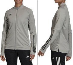 Women&#39;s adidas Condivo 20 Training Jacket FS7103, Team Mid Grey, Size L - £23.45 GBP