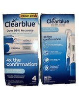 Lot of 2 Clearblue Rapid &amp; Digital Pregnancy Test 4 Tests each Exp 09/25 - $19.68