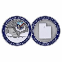 Wright Utah Air National Guard Refueling Wing Air Force 1.75" Challenge Coin - £29.56 GBP