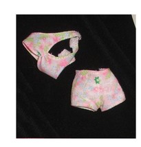 Vintage Barbie swimsuit or panties bra set doll clothes swimwear lingerie halter - £8.64 GBP