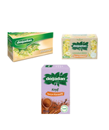 Doğadan Keyif Cinnamon,Linden Herbal,Quince Linden Tea |  Tea Bags - €21,34 EUR
