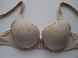 Wacoal 853201 Lace Finesse Contour T-Shirt UW Bra Beige, Nude 32DD MSRP $65 PREO - £15.97 GBP