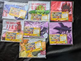 Lot of 7 Dragon Ball Ichiban Kuji Ginyu Force Prize J Towel Bandai Japan... - $29.69