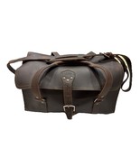 Saddleback Leather Company Co Duffel Bag Coffee Brown Custom 19&quot; NICE! - $1,421.50 CAD