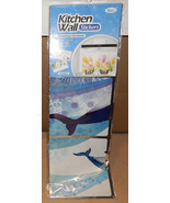 Kitchen Wall Stickers Aluminium Foil 75x45cm Yeeto Dolphins Swimming NIB... - $10.27 CAD