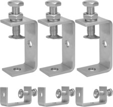 Stainless Steel Small C Clamp Set, 2 1/2 Inch Heavy Duty Metal C-Clamp,, 6Pcs - $37.92