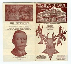 Buckhorn Curio Store Museum Hall of Horns San Antonio 1939 TEXAS - £11.60 GBP