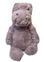 Jellycat Bashful Hippo Lavender Purple Stuffed Very Soft Plush Baby Toy 12&quot; - £9.96 GBP