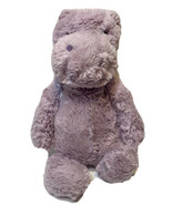 Jellycat Bashful Hippo Lavender Purple Stuffed Very Soft Plush Baby Toy 12&quot; - £9.88 GBP