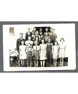 RPPC 1930s Depression Era School Class Picture Postcard Upstate South Ca... - $363.13 MXN