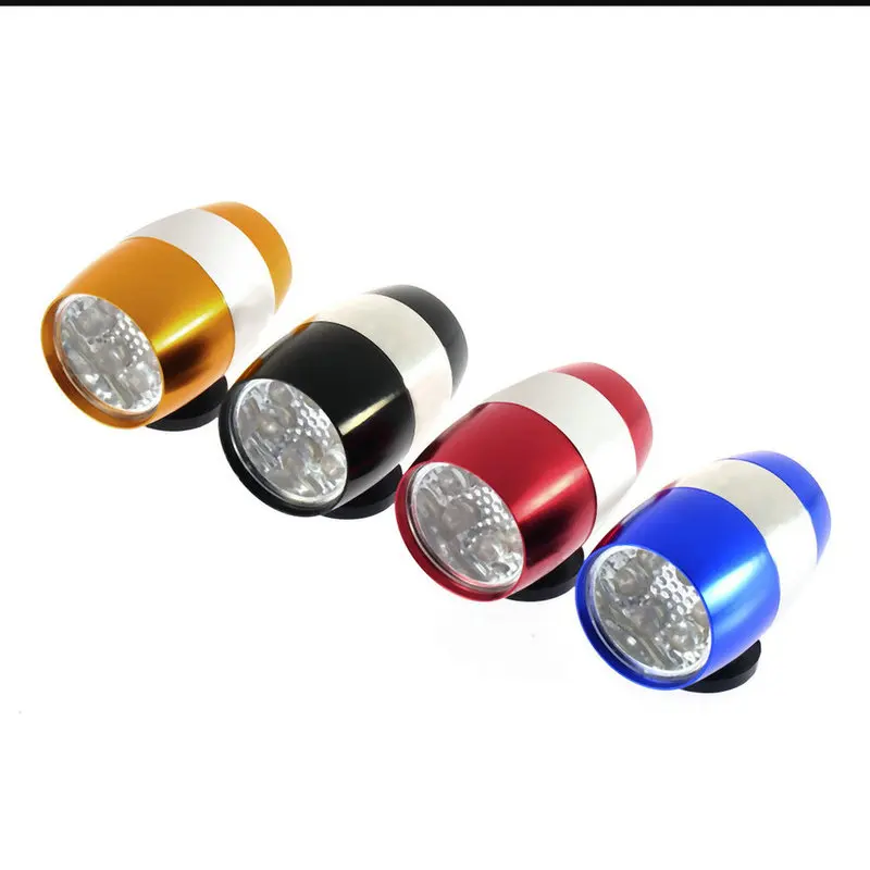New Professional 6 LED Mini Cycling Bike Bicycle Front Head Light Warning Lamp - £8.48 GBP